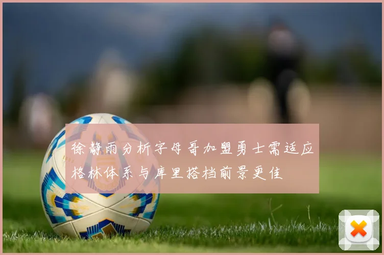 徐静雨分析字母哥加盟勇士需适应格林体系与库里搭档前景更佳