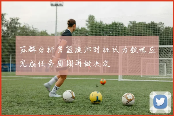 苏群分析男篮换帅时机认为教练应完成任务周期再做决定